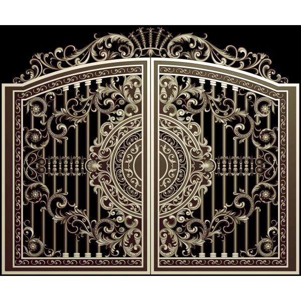 Mẫu Cổng Nhôm Đúc mới nhất hiện nay